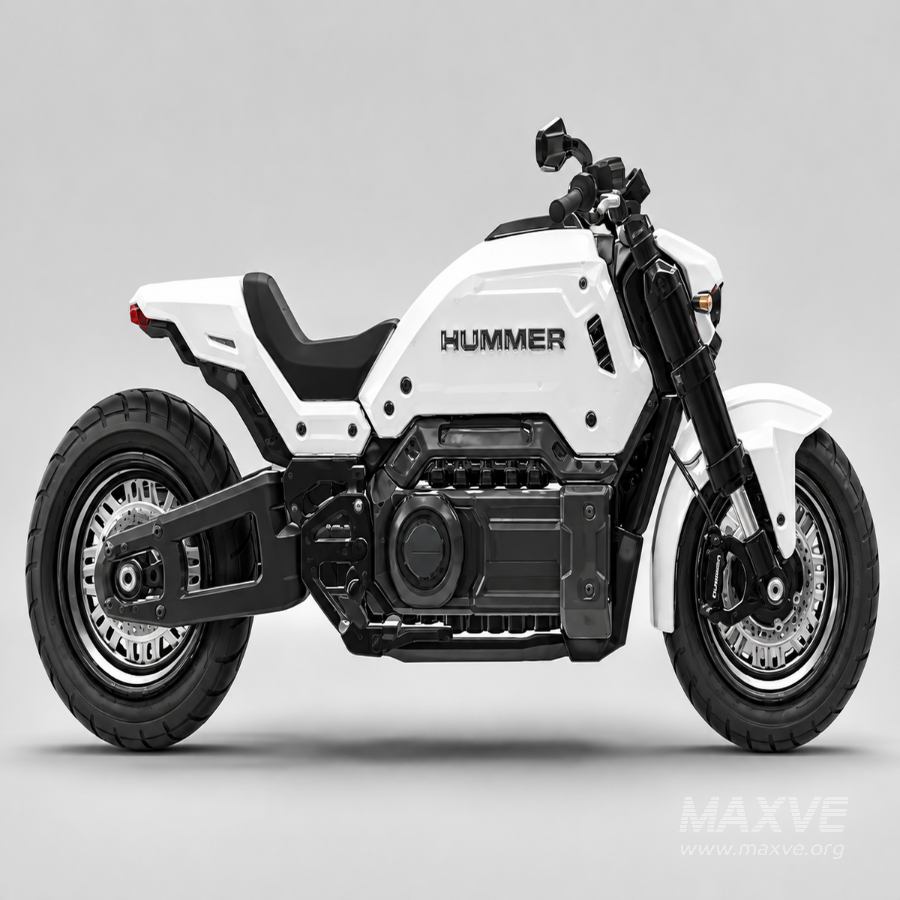 Futuristic Heavy-Duty Electric Motorcycle - Image 11