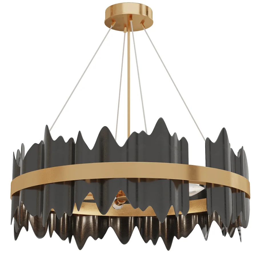 Verda Modern Circular Chandelier - Image 1