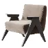 Casual White Lemon Color Emerald Green Arm Chair - Thumbnail 3