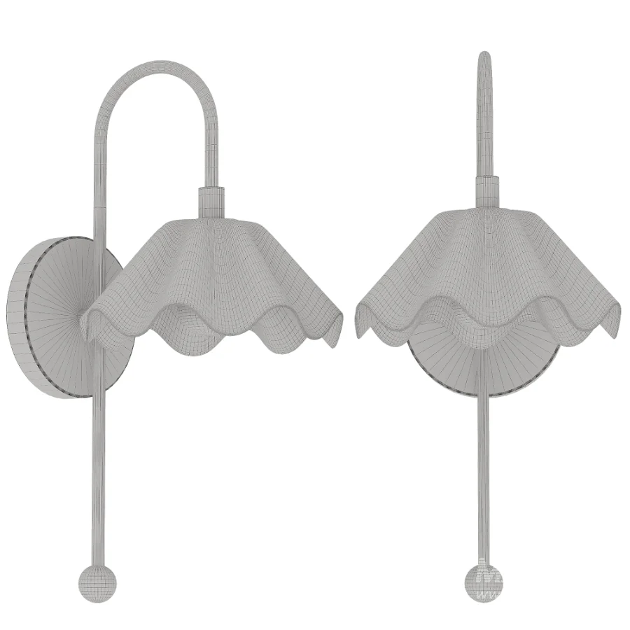Brass Wall Sconce - Image 6