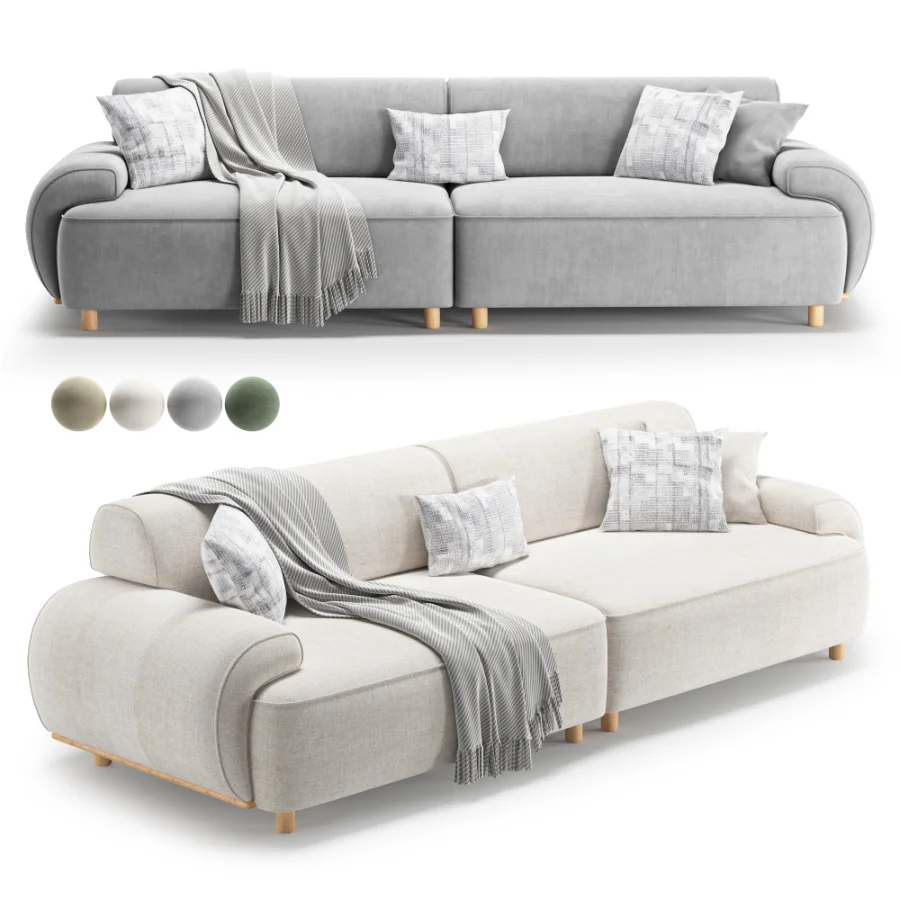 beiza sofa - Image 1
