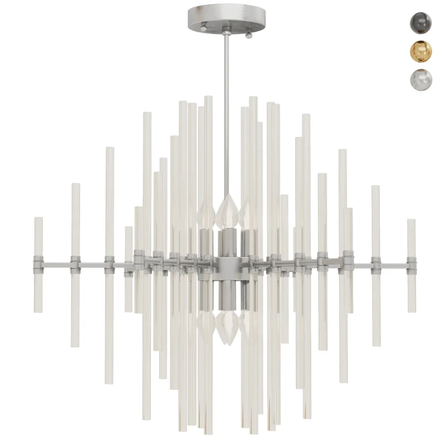Sienna crystal rod pendant - Image 7