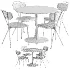 Berry Chair Tulip Table - Thumbnail 7