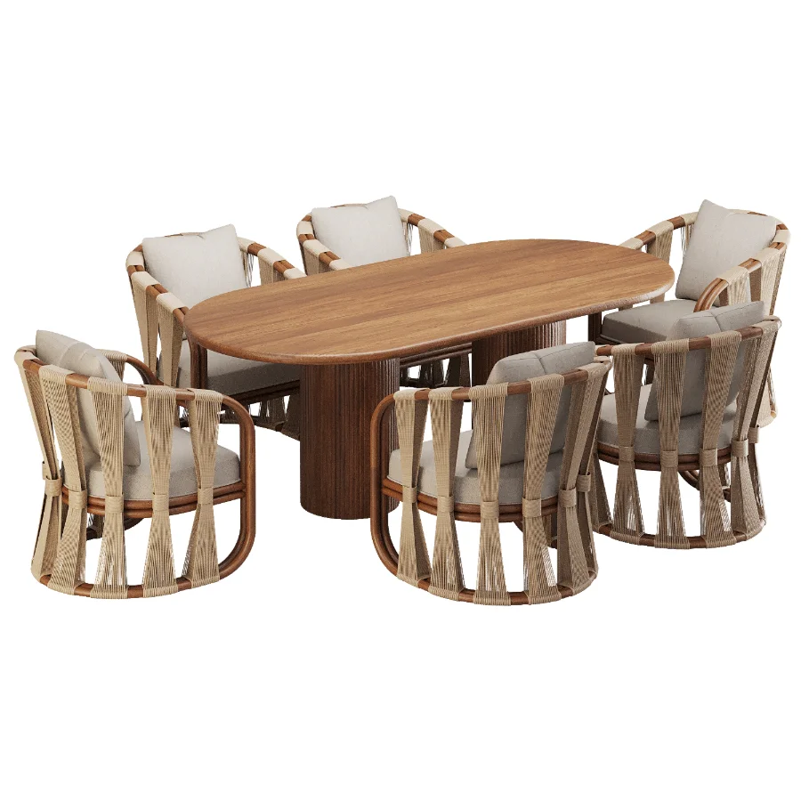 Dinning chair and table379 - Image 1