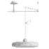 Adjustable Arm Flat Pendant Lamp - Thumbnail 1