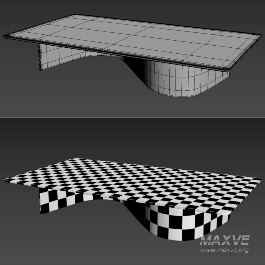 Bender Rectangle Coffee Table 01 - Image 4