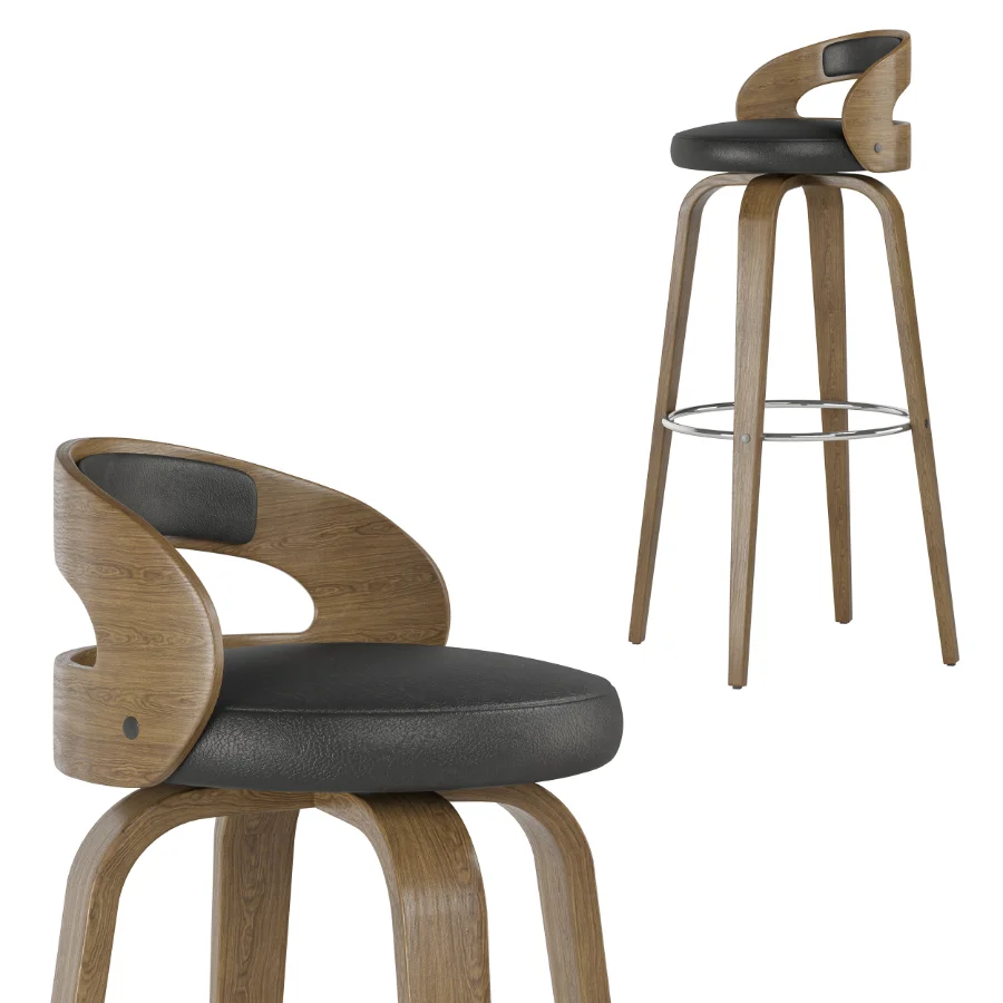 Shelly Swivel counter and bar Stool - Image 5