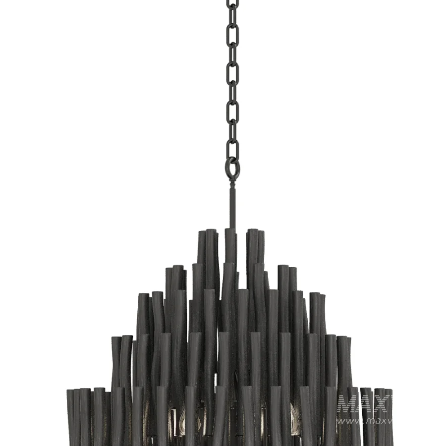 Arteriors Tilda Black Chandelier - Image 3