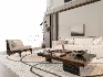 MODERN LUXURY LIVING ROOM SET 7 - Thumbnail 5