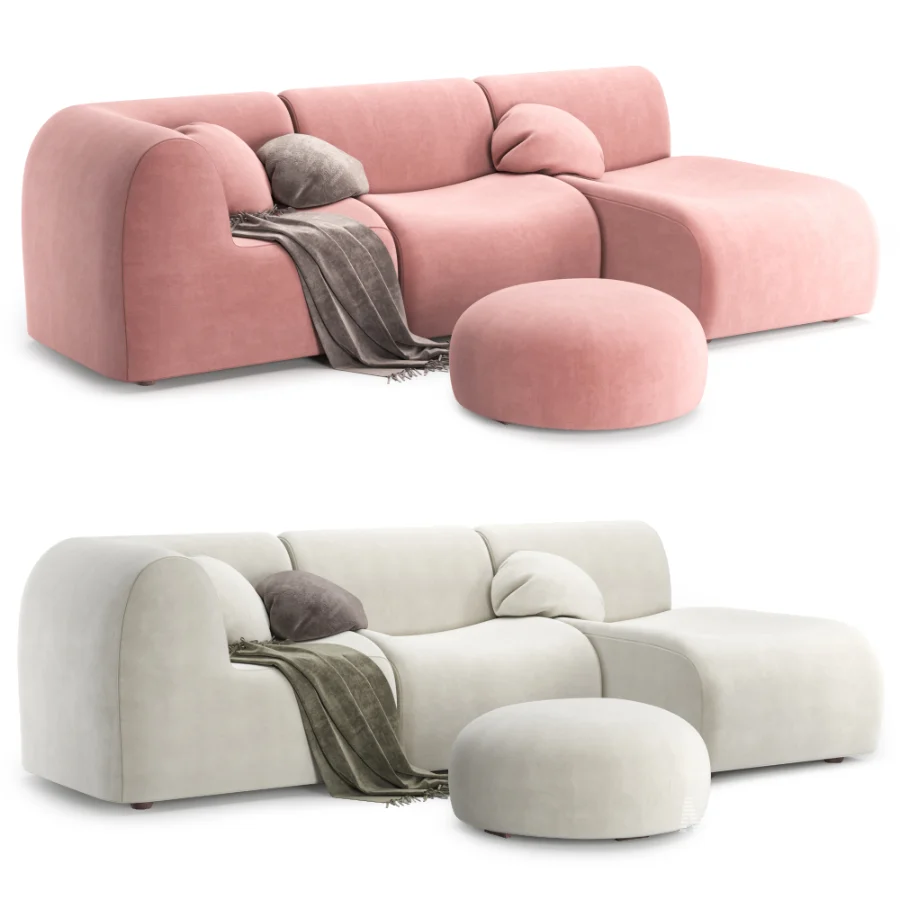 Curved Modular Sectional - Image 4