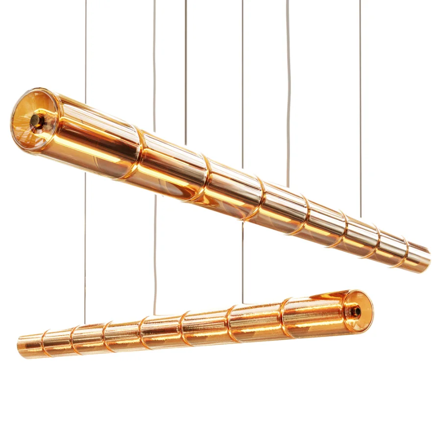 Flos Luce Cilindrica Pendant Lamp - Image 1