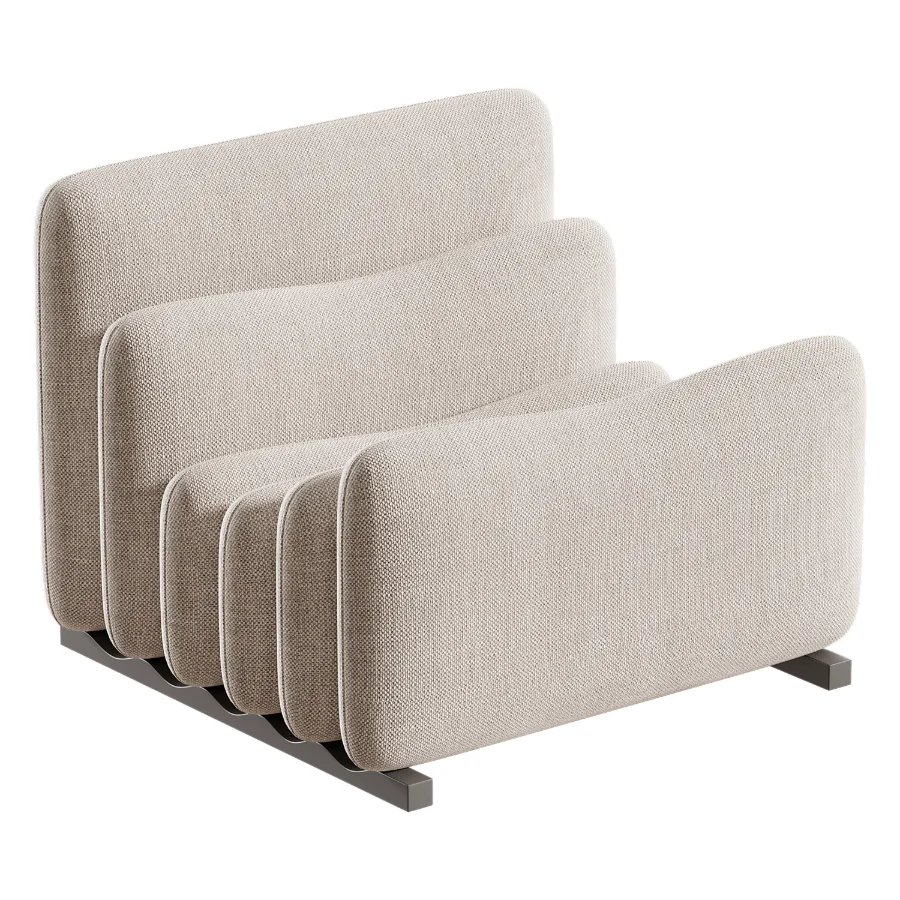 Additional System Armchair with Footstool - Image 3