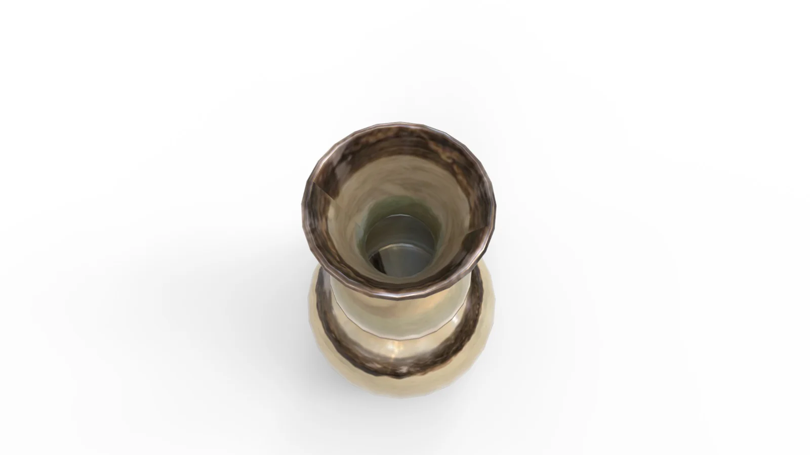 Bradburn Home Double Gourd Stripe Floor Vase - Image 7