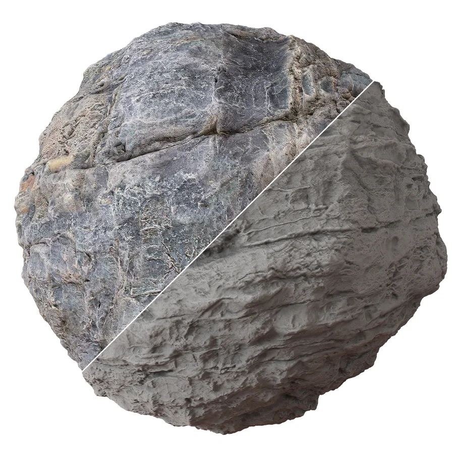 Natural Rock Cliff Material - Image 1