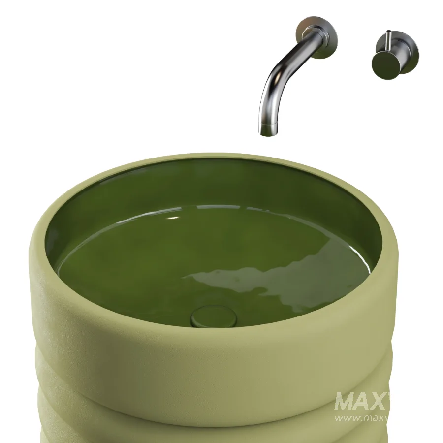 Freestanding Clay Basins FB III | Studio LOHO - Image 5