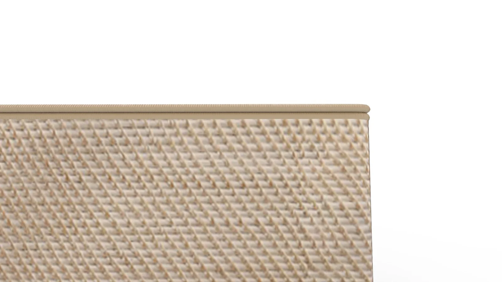 Modern Weave Lidded Storage Basket - Image 10