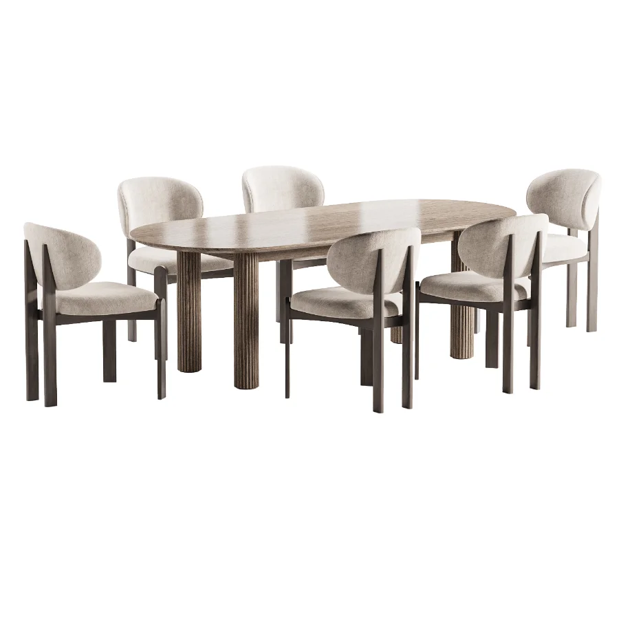 Duende Chair and Dining Table set 14 - Image 3