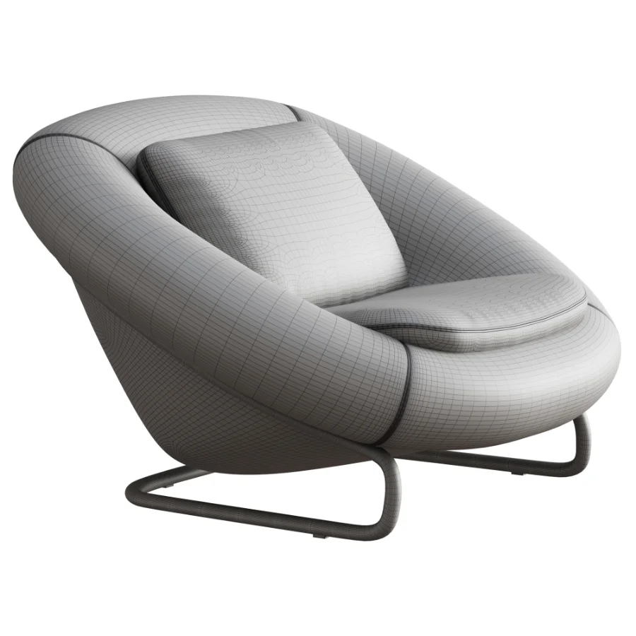 Barrel Armchair - Image 6