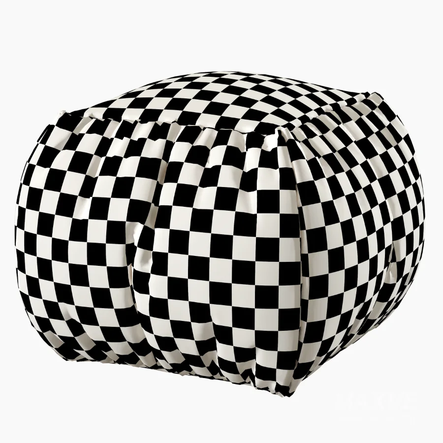 Velvet Pouf - Image 7