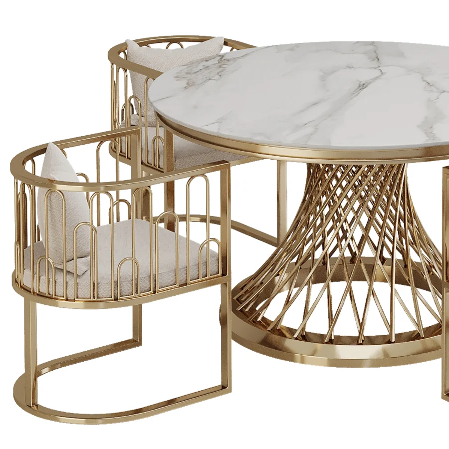 Dinning chair and table374 - Image 5