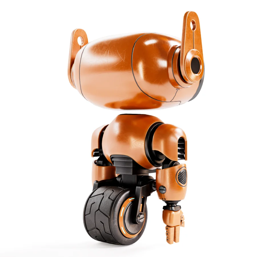 PIXO Stylized One Wheel Companion Robot - Image 4