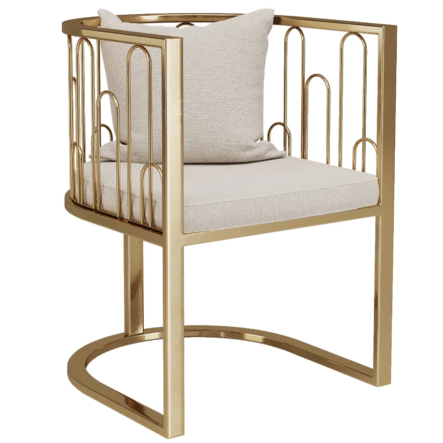 Contemporary Waterfall Dining Chair - Image 2