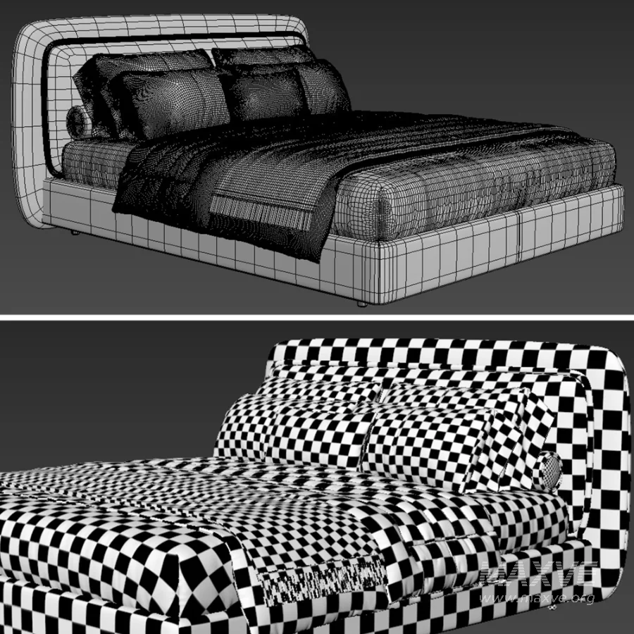 Clouds Bed By Fendi Casa - Image 4