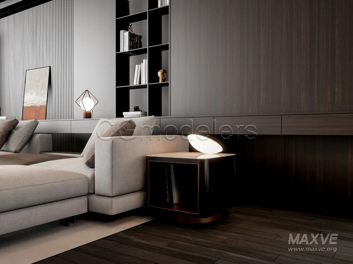 MODERN LUXURY LIVING ROOM SET 16 - Image 7