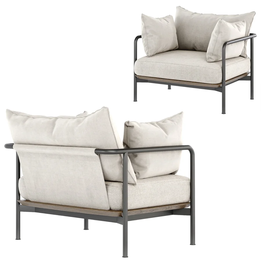 CRAWFORD Armchair By STELLAR WORKS - Image 1