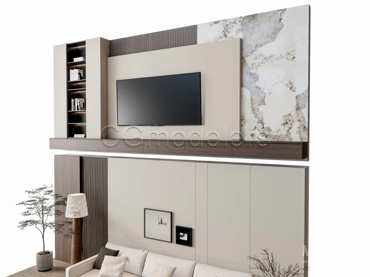 MODERN LUXURY LIVING ROOM SET 6 - Image 17