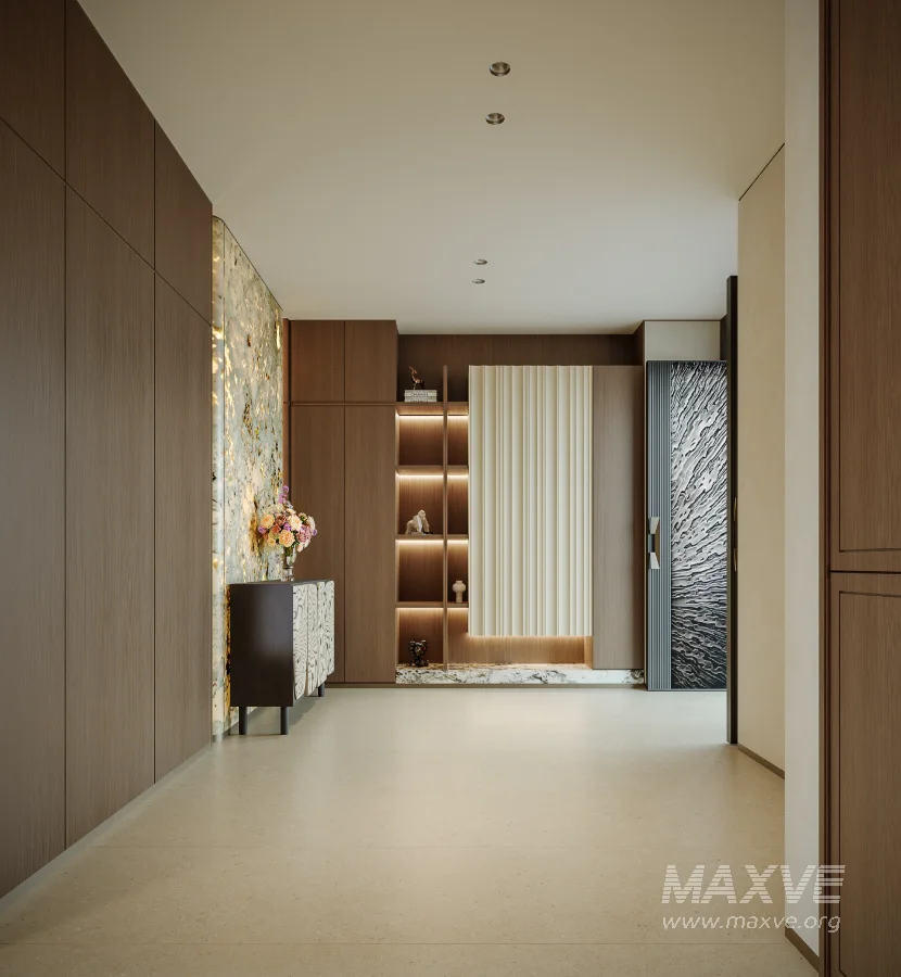 Modern villa living room and dining room interior - Image 5