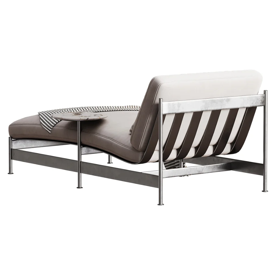 Outdoor Sandy Armchair and Chaise Longue - Image 1