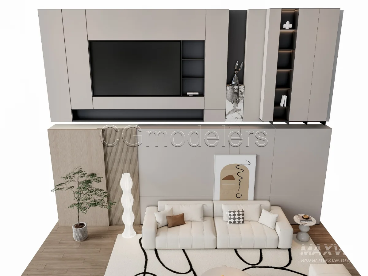 MODERN LUXURY LIVING ROOM SET 15 - Image 3