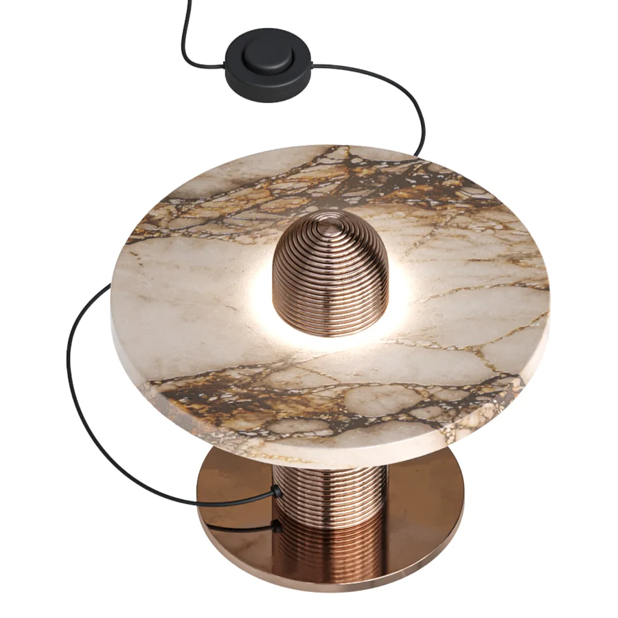 Alabaster Comet Table Lamp - Image 1