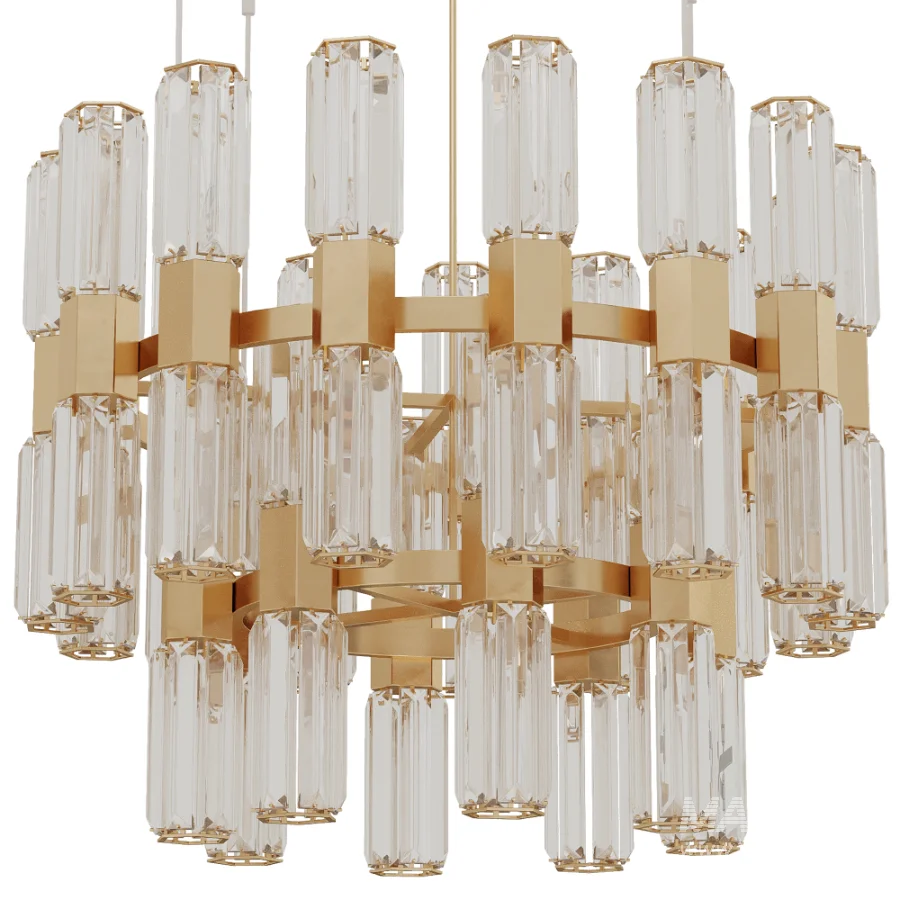 Century Chaos Crystal Chandelier - Image 4