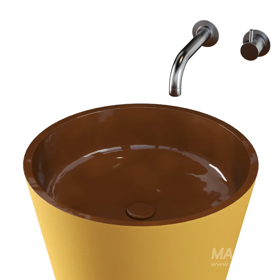 Freestanding Clay Basins FB II | Studio LOHO - Image 1