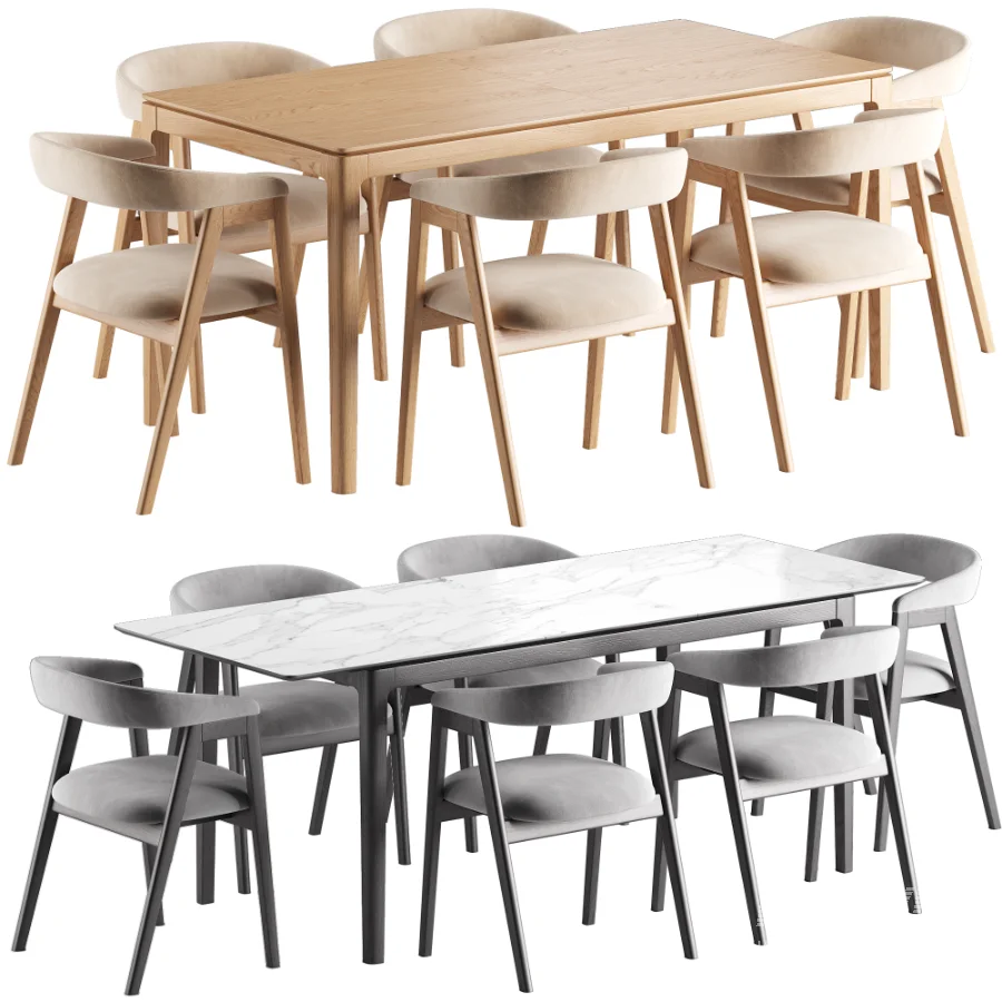 Trevor Chair Milford Table - Image 1