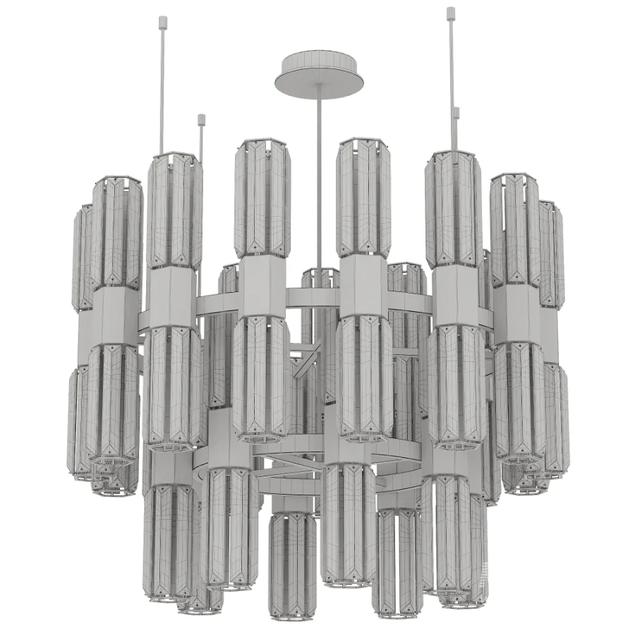 Century Chaos Crystal Chandelier - Image 2