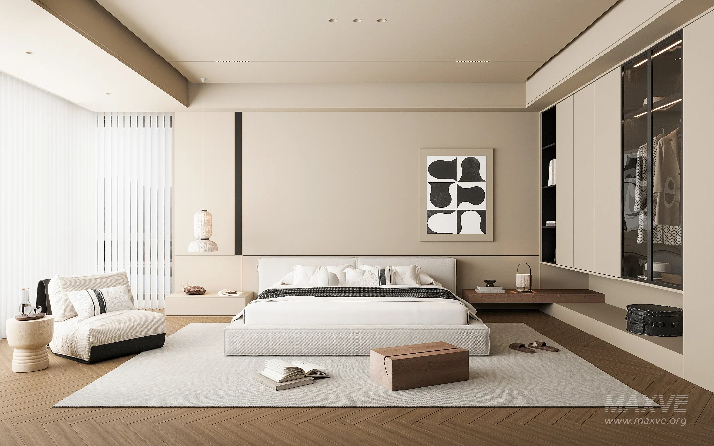 Modern bedroom - Image 1