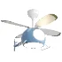Creative Cartoon Airplane Ceiling Fans with LED Lights - Thumbnail 4