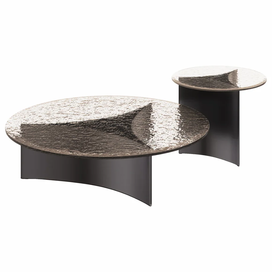 Arc Coffee and side tables Set By Wendelbo - Image 1