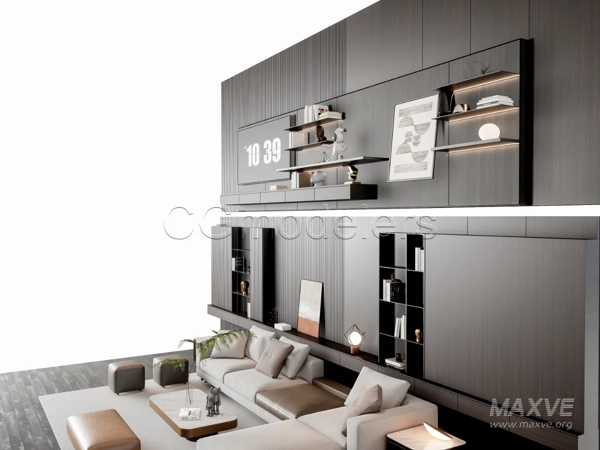 MODERN LUXURY LIVING ROOM SET 16 - Image 5