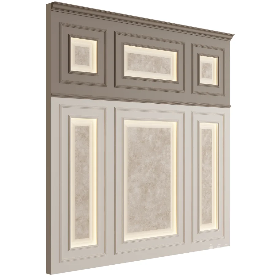 Wall Moulding Panel 01 - Image 1