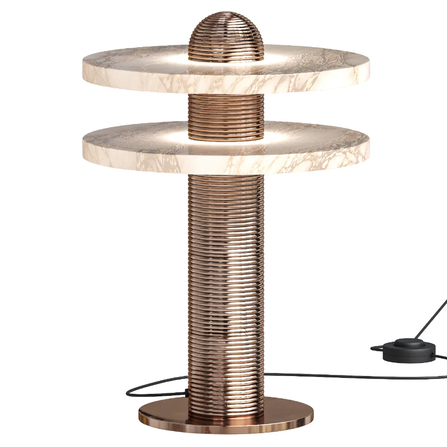 mooiehome Alabaster Comet Table Lamp - Image 2