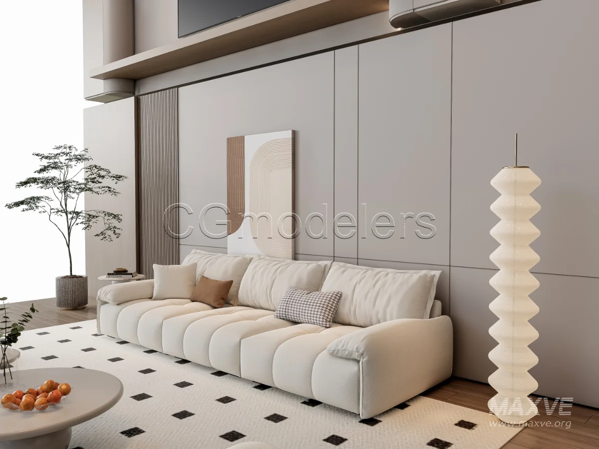 MODERN LUXURY LIVING ROOM SET 10 - Image 8