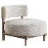 Modern Simple Style Accent Chair - Thumbnail 3