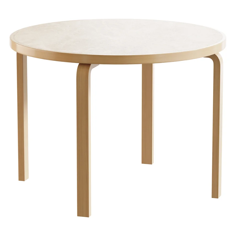 Artek Alvar Aalto Round Table 90A - Image 6