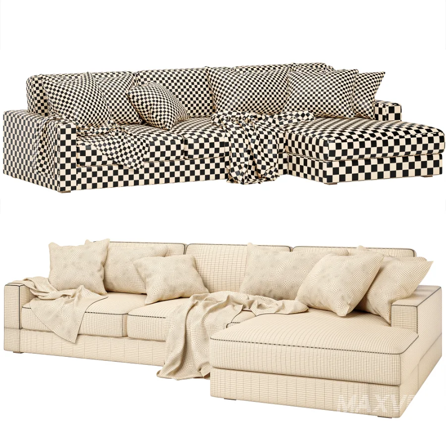Kelsey chaise sofa - Image 1