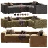 sofa rinconero blok 4 plazas pana verde - Thumbnail 5