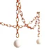 Cerine Triple Elongated Chandelier - Thumbnail 2